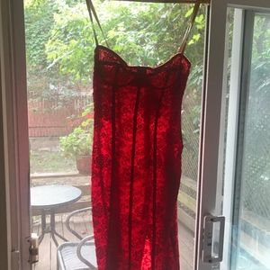 Dolce & Gabbana Red Corset Dress